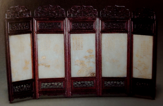 古美術品　中国美術品　屏風